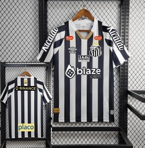 24/25 Santos Away Jersey + All Sponsors