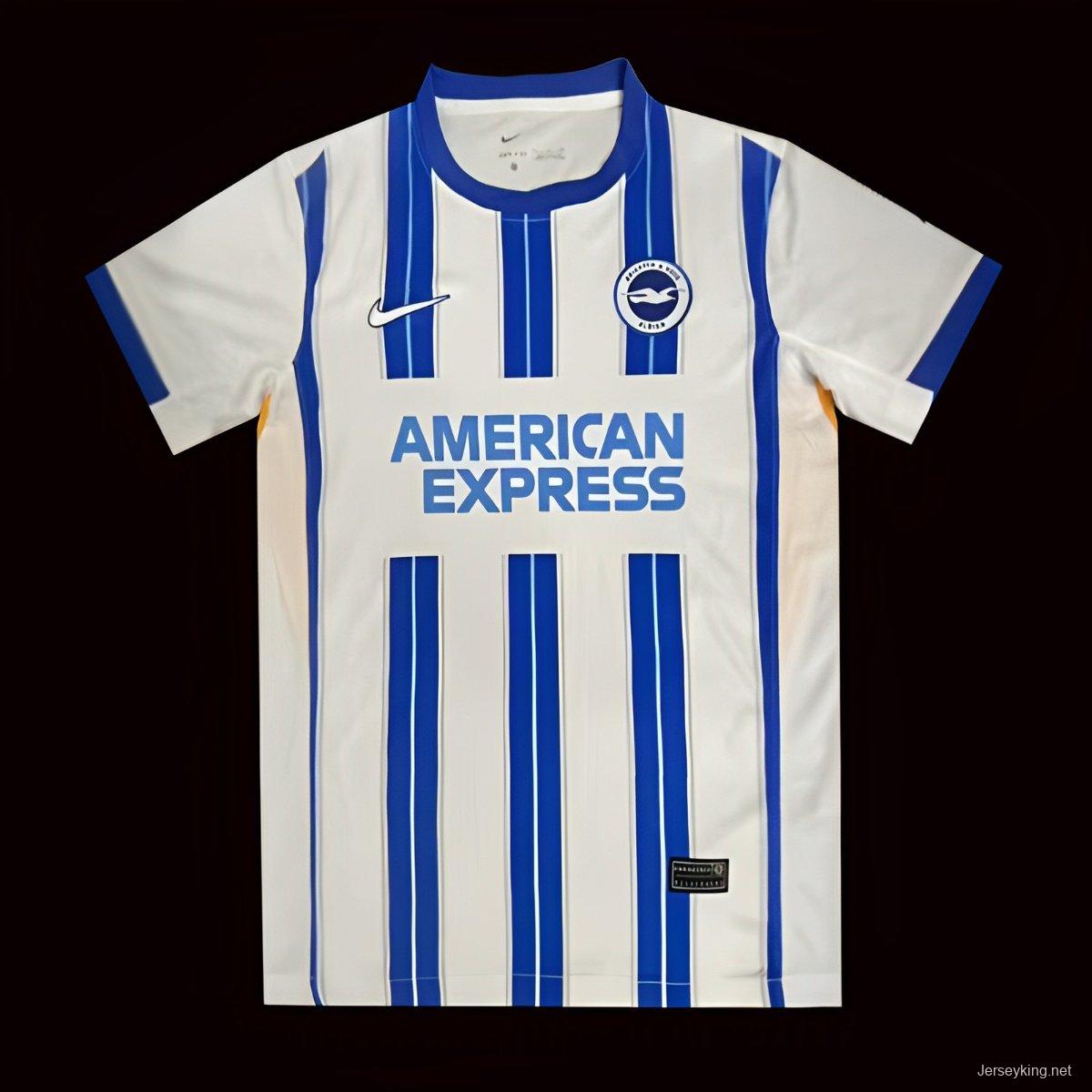 24/25 Brighton Hove Albion Away White Jersey