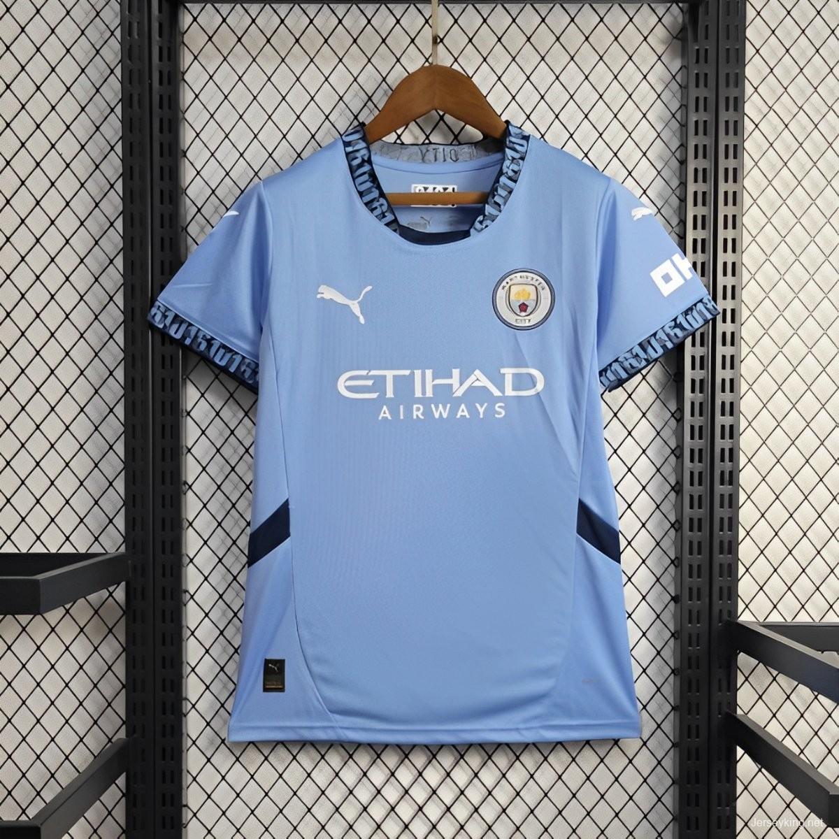 24/25 Women Manchester City Home Jersey