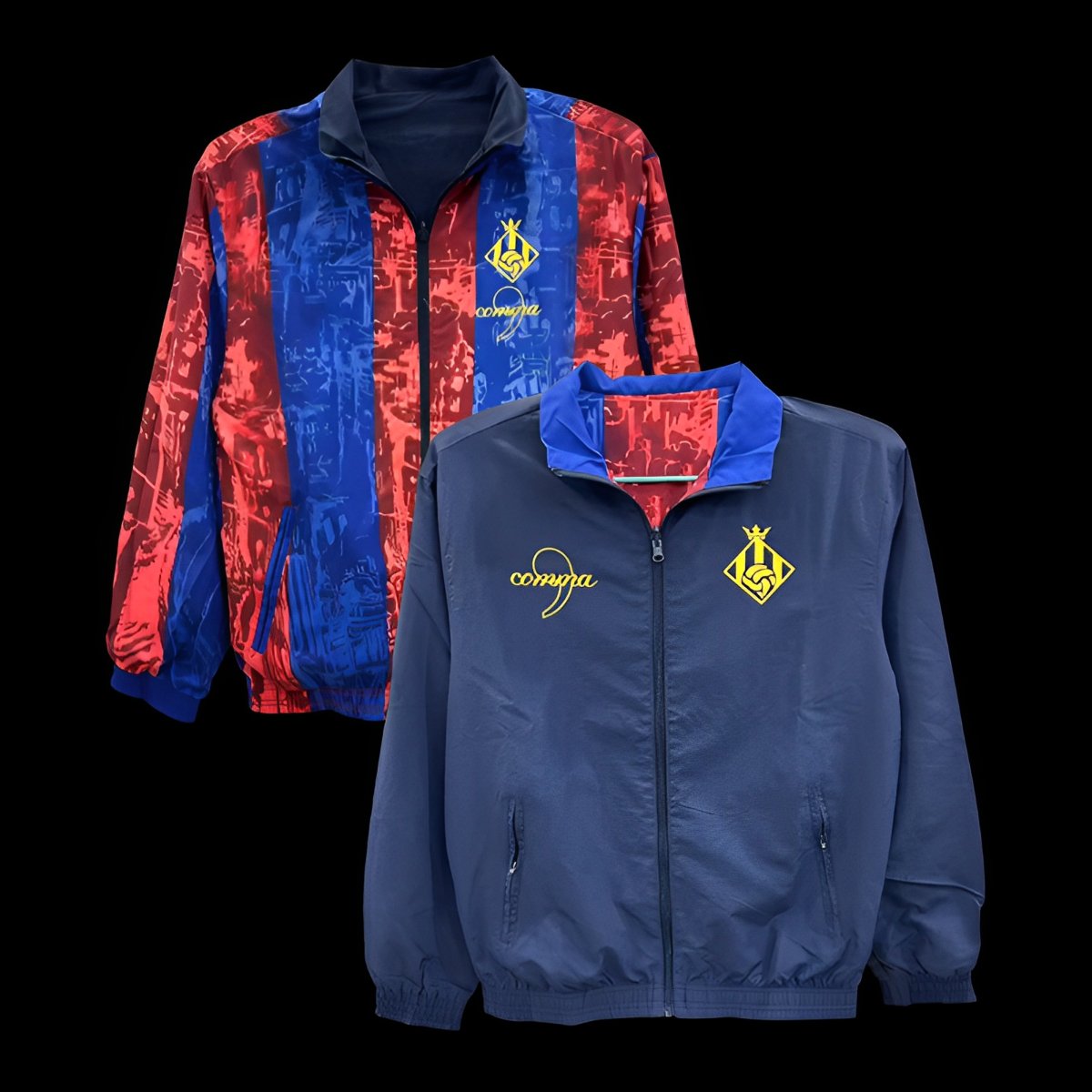 25/26 Barcelona Comma Football Reversible Windbreaker