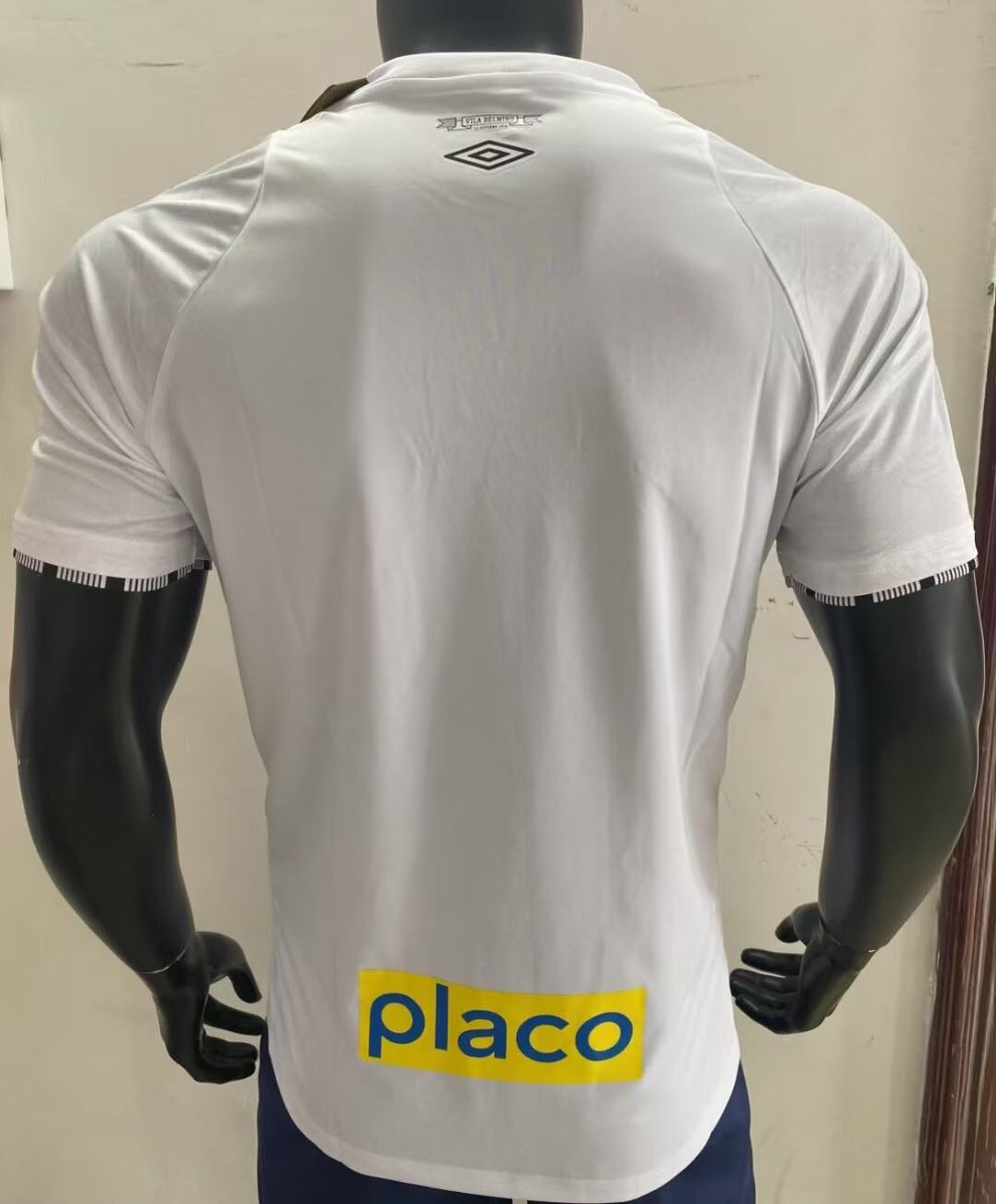 25/26 Santos Home Jersey With Full Sponsors