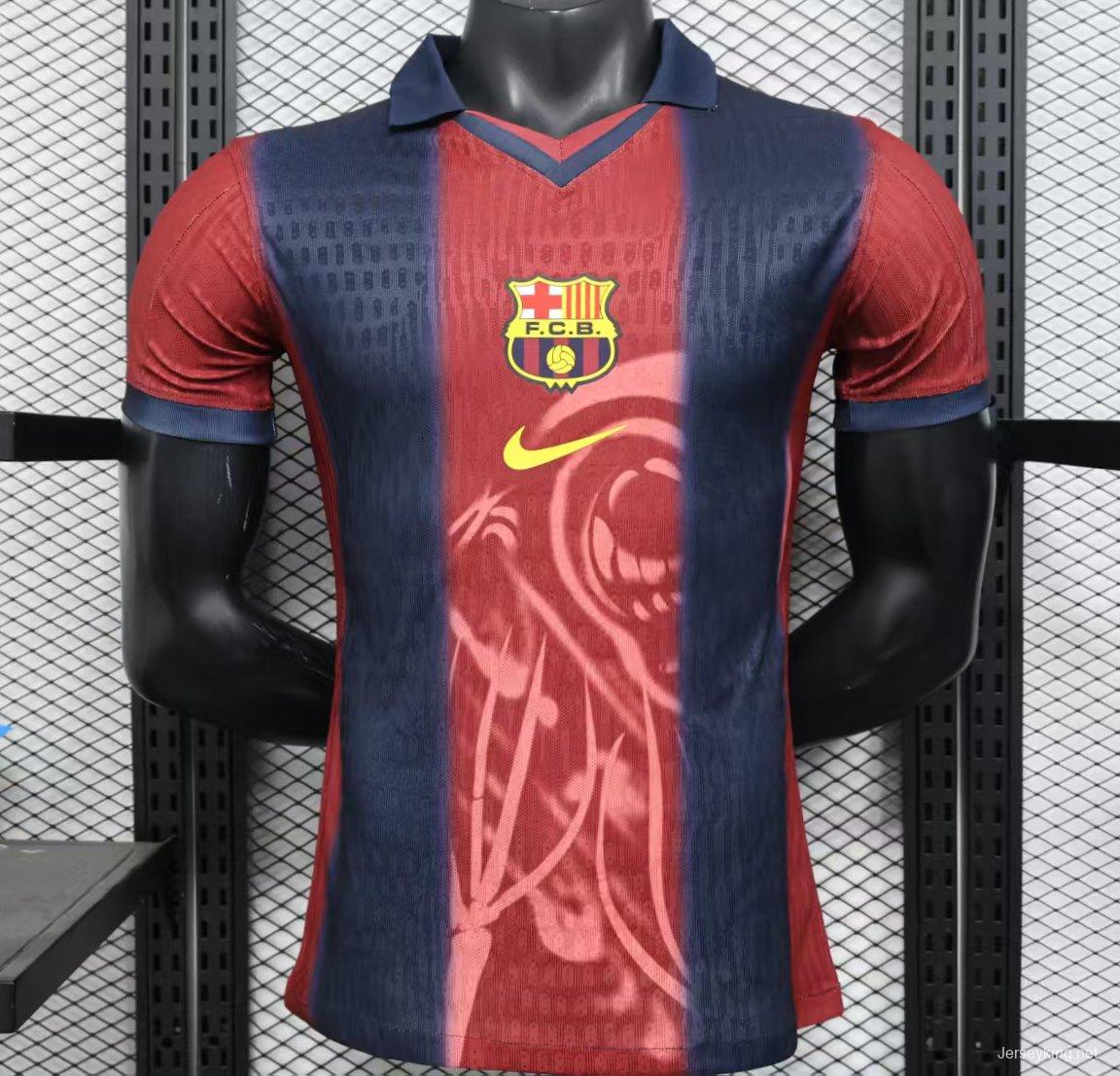 Player Version 25/26 Barcelona Travis Scott Special Jersey