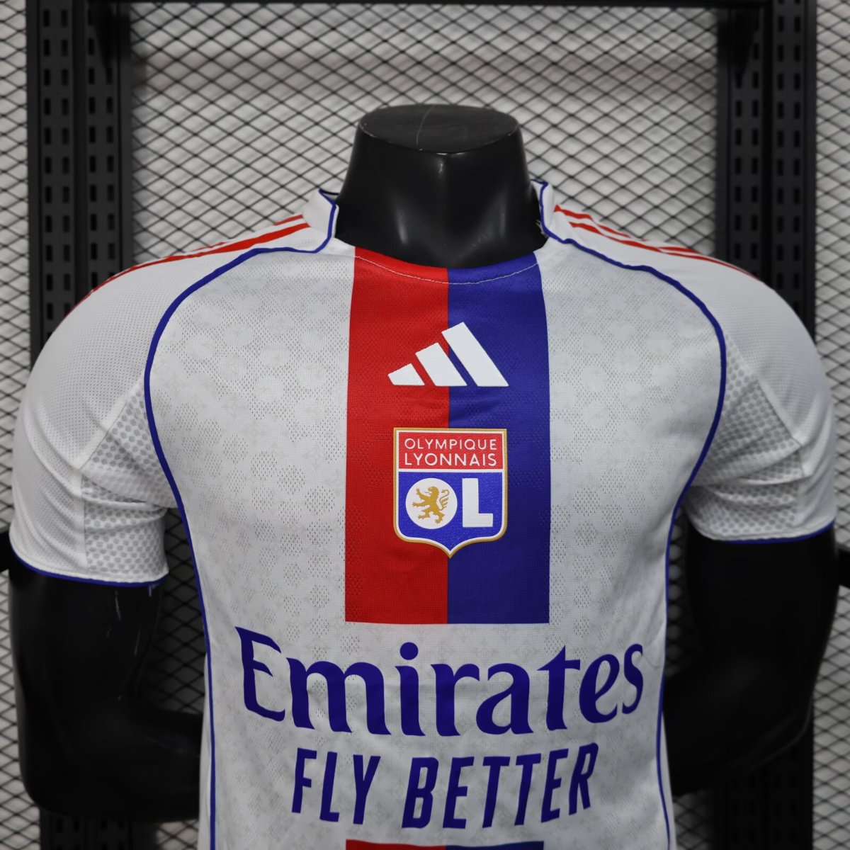 Player Version 25/26 Olympique Lyonnais Home Jersey