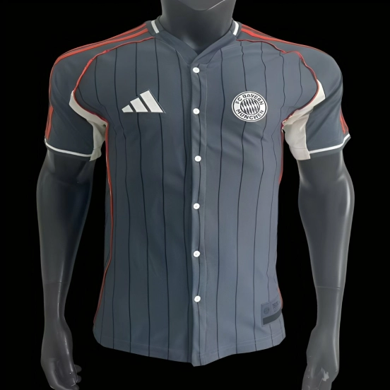 Player Version 25/26 Bayern Munich US Pack Baseball Jersey