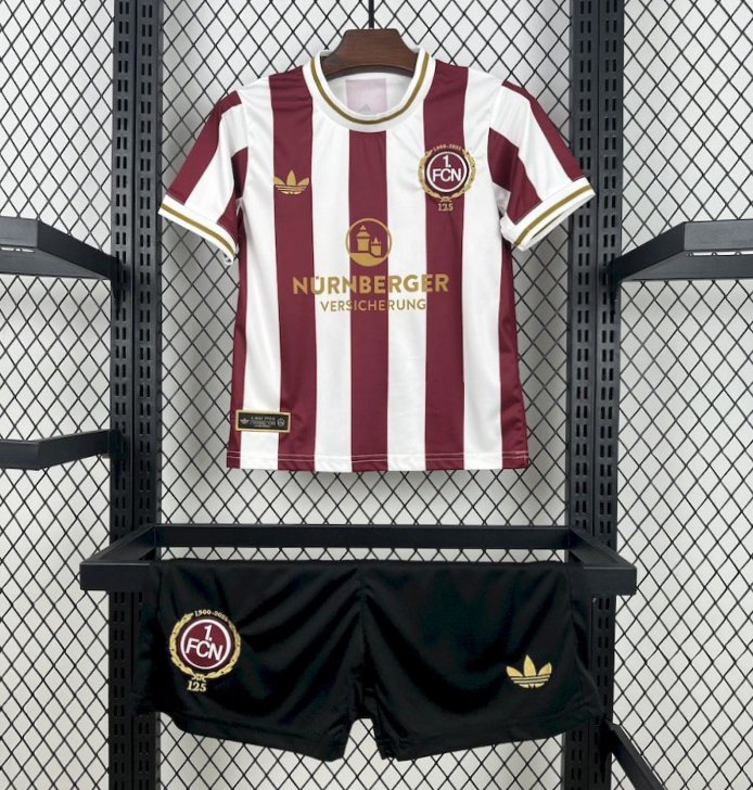 2025/26 Kids 1. FC Nurnberg 125th Anniversary Kit
