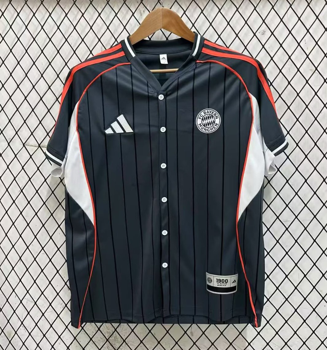 25/26 Bayern Munich US Pack Baseball Jersey