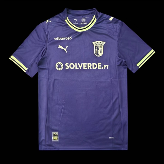 25/26 Braga Third Purple Jersey