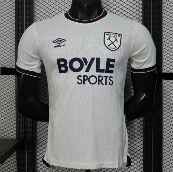 Player Version 25/26 West Ham Away Jersey