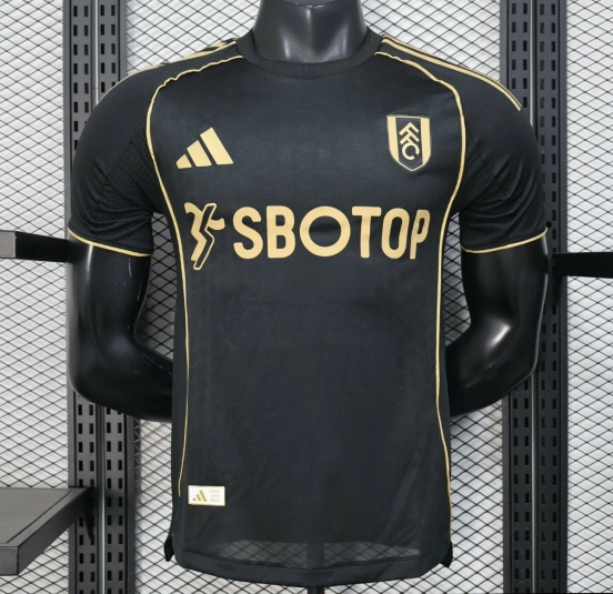 Player Version 25/26 Fulham Away Black Jersey