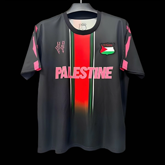 25/26 CD Palestina Black/Pink Special Jersey