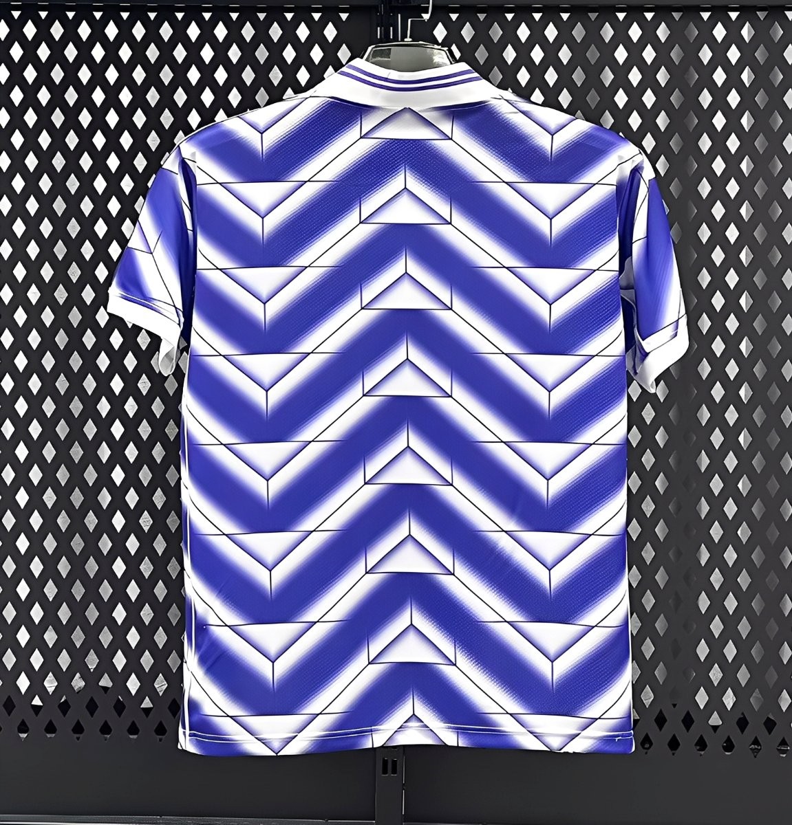 25/26 Real Madrid Third Purple with Chevron Gradient Pattern Jersey