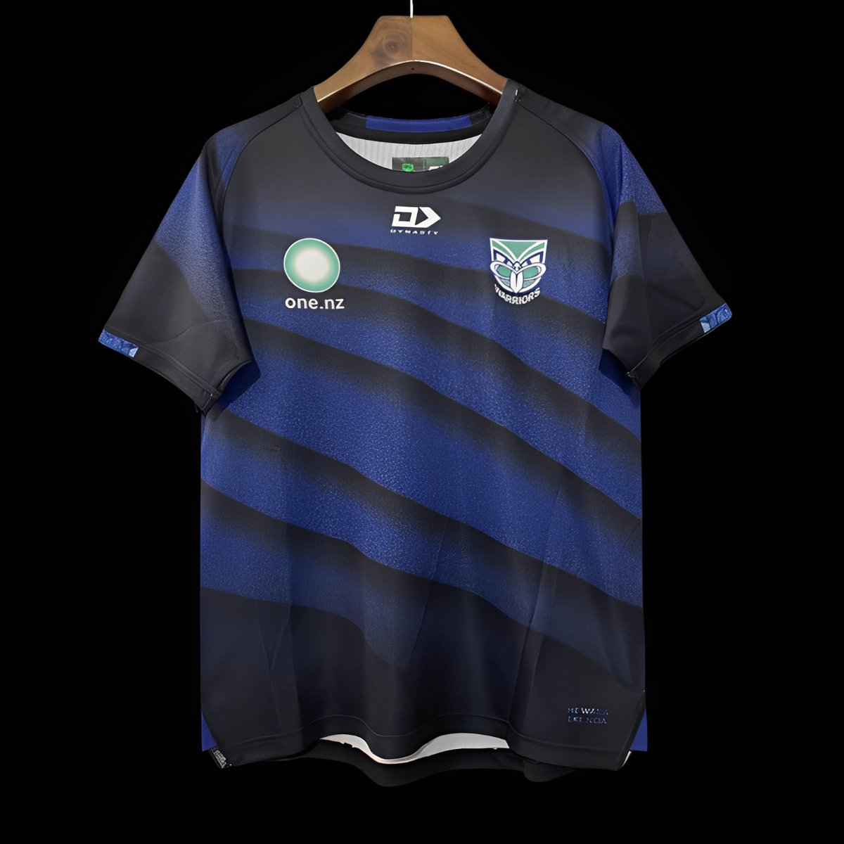 25/26 New Zealand Warriors Navy with Blue Diagonal Stripes Jersey