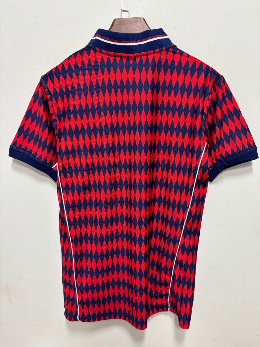 2026 Bayern Munich Adidas Terrace Icons Red/Navy Jersey