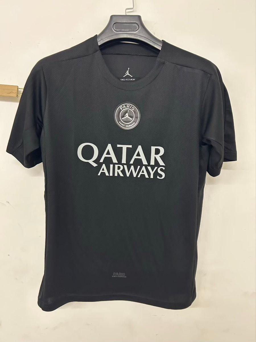 25/26 PSG Paris Saint-Germain Strike Top Black Jersey