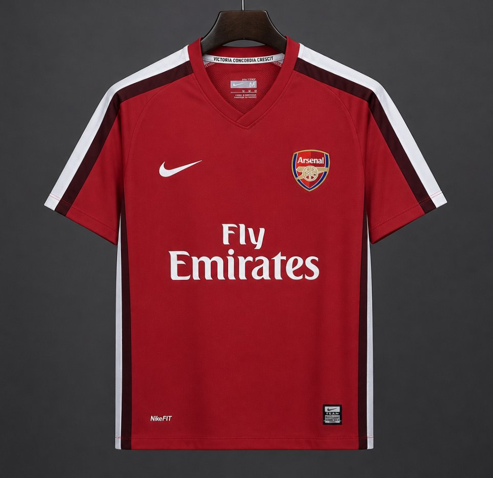 Retro 08/10 Arsenal Home Jersey