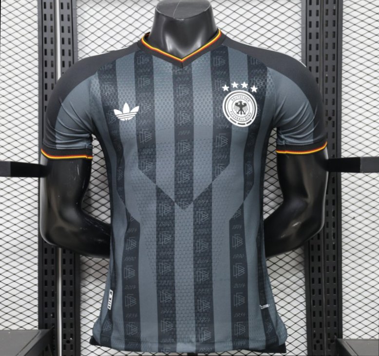 Player Version 2026 Germany Dark Grey with Championship Years Stripe Graphic Jersey
