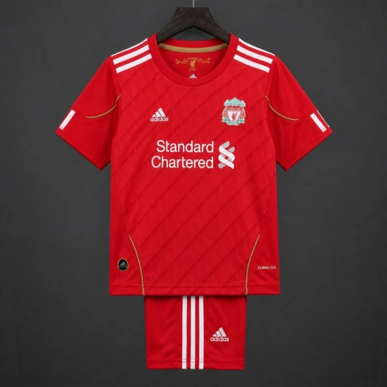 Retro Kids 2010 Liverpool Home Jersey