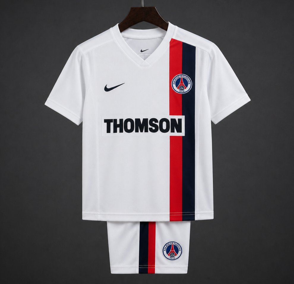 Retro Kids 02/03 PSG/Paris Saint-Germain Away Jersey