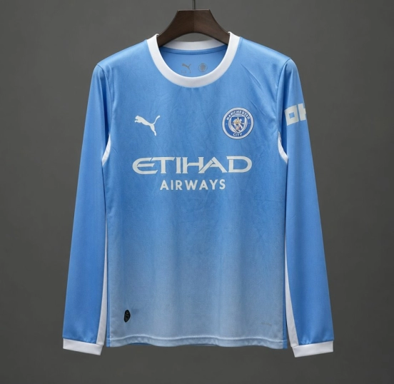 26/27 Manchester City Home Long Sleeve Jersey