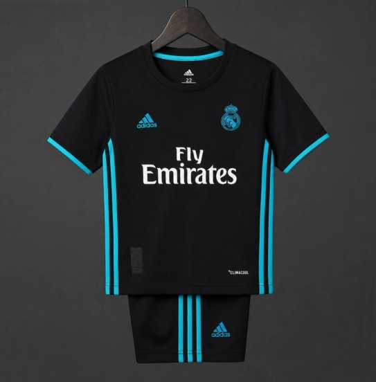Retro Kids 17/18 Real Madrid Away Jersey