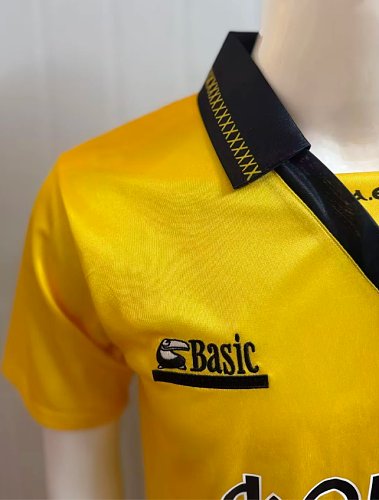 Retro 94/95 AEK Athens Home  Yellow Jersey