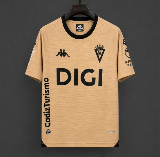 26/27 Cádiz CF Third  Sand  Jersey