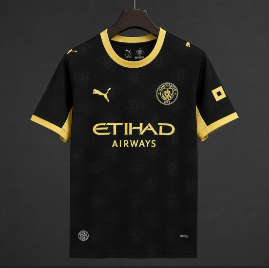 26/27 Manchester City Away Black Jersey