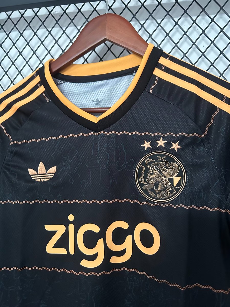 26/27 Ajax Away Black Jersey