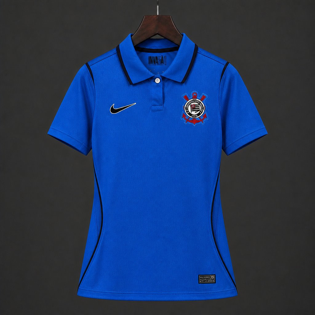 2026 Women Cruzeiro Blue Travel Shirt