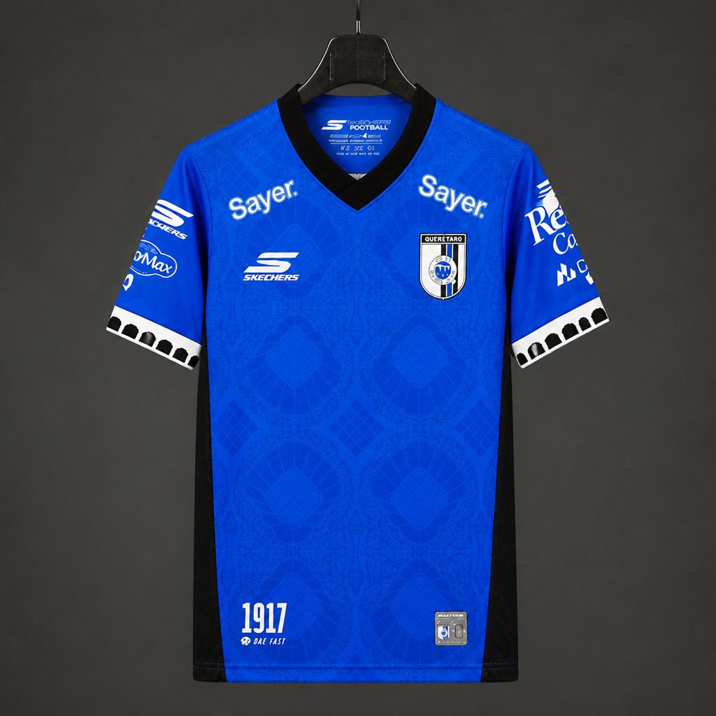 26/27 Queretaro Away Blue Jersey