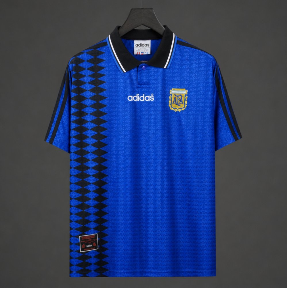 Retro 1994 Argentina Away Blue Jersey