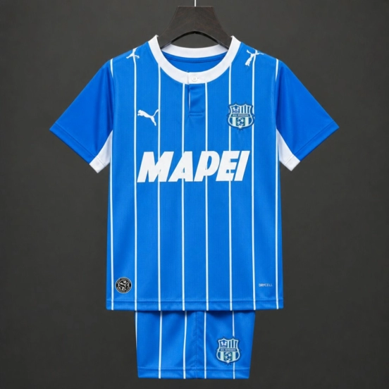 26/27 Kids Sassuolo Calcio Blue Third Jersey
