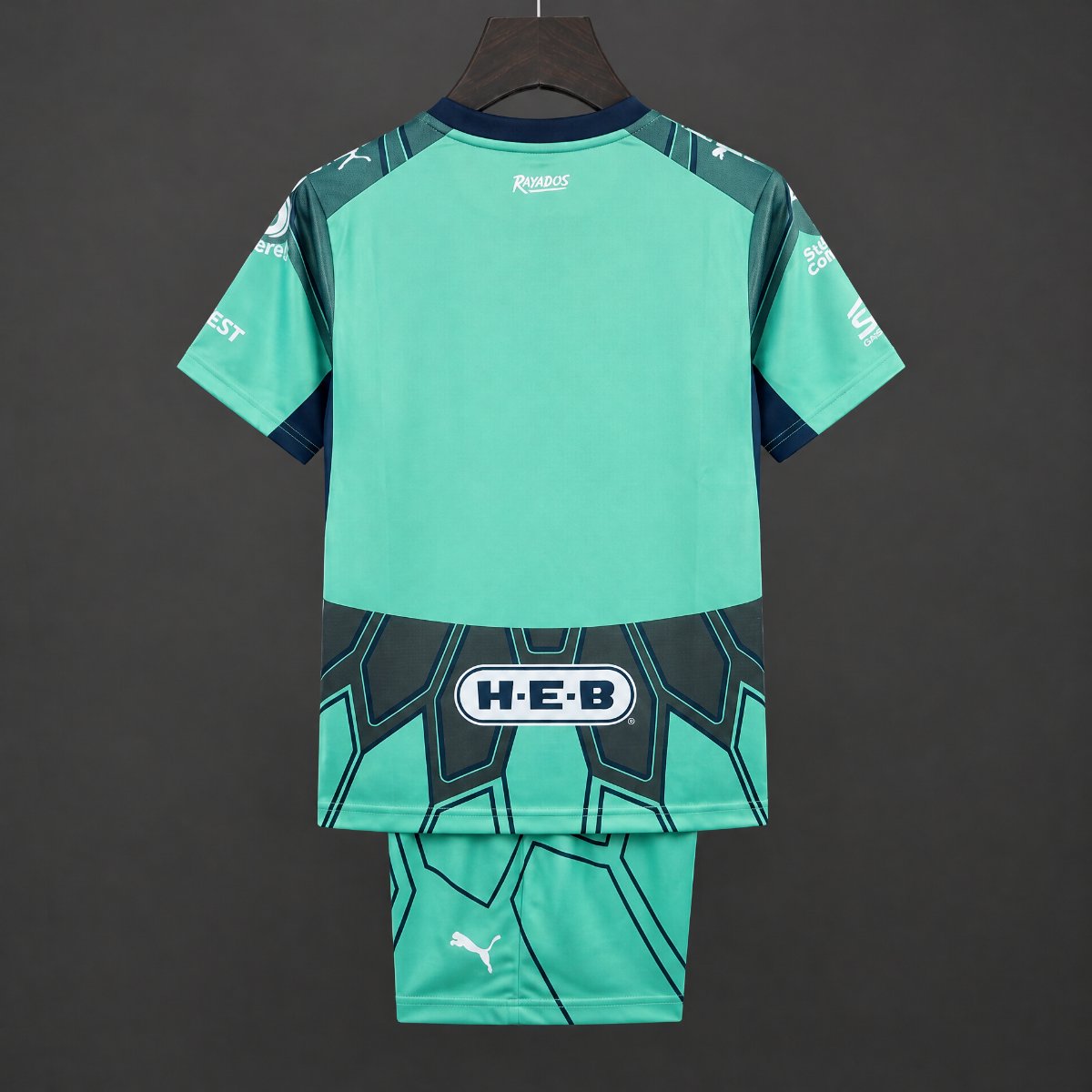 26/27 Kids Rayados Monterrey Goalkeeer 2 Green Jersey