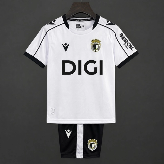 26/27 Kids Burgos CF Home White Jersey